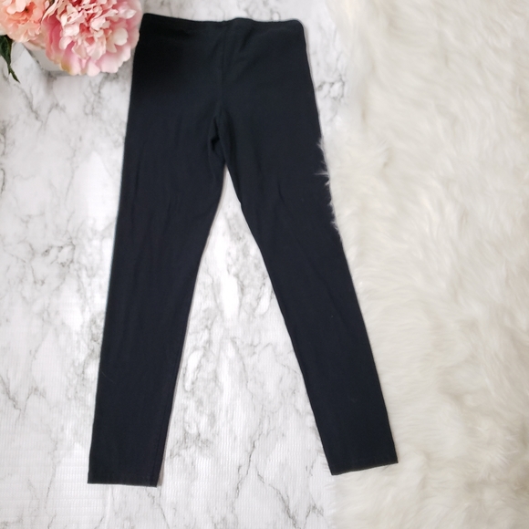💕 Old Navy Black Leggings Girl's Size Large - Picture 2 of 8